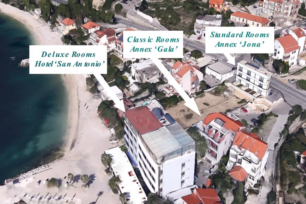 Hotel Gala Split Podstrana Exterior photo